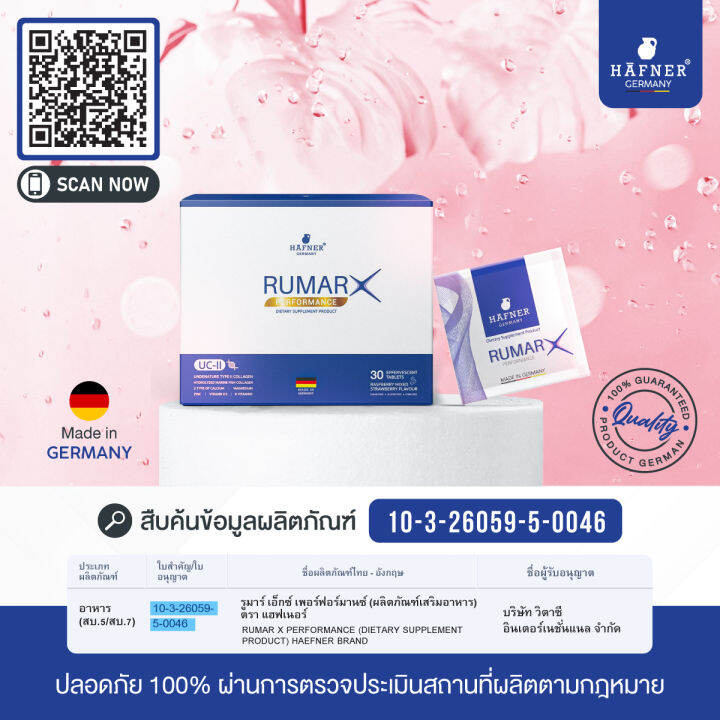 ส่งฟรี-จำนวน-1-กล่อง-รูมาร์เอ็ก-rumarx-วิตามินรวมบำรุงกระดูก-ข้อ-เข่า-เสริมแคลเซียมให้ร่างกาย