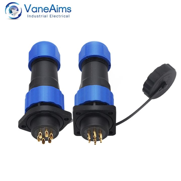 waterproof-connector-sp20-2-3-4-5-6-7-9-10-12-14-pin-plastic-aviation-socket-plug-wire-terminal-block-elbow-connector