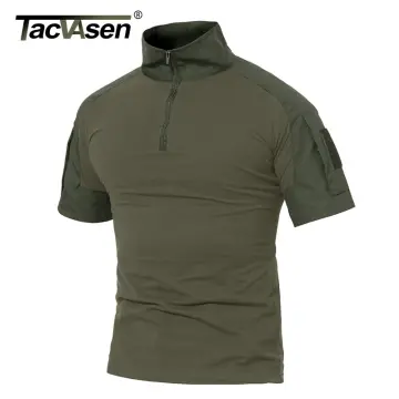 Short Sleeve Men Army Tactical T shirt Summer Military Combat T-Shirt SWAT  Soldiers Camo Shirts Hunting Camping Men's Tees