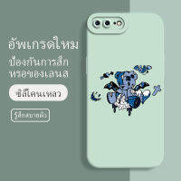 เคส iphone 8 plus ซอฟท์แวร์แองเจิลอาย กันรอย กันน้ำ ฝาหลังลื่น ปกเต็ม ไม่ติดขอบ ไม่ติดฟิล์มมือถือ การ์ดน่ารัก เคสป้องกันเลนส