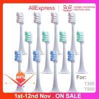 Replacement Toothbrush Heads For Xiaomi T300 T500 Sonic Electric Teeth Brush Mijia T300 Nozzles With Dust Cover Vacuum Packaging