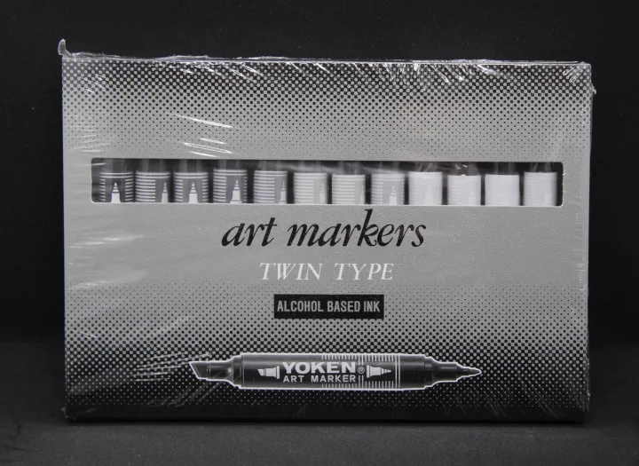 Yoken Art Markers ATNC12 Lazada