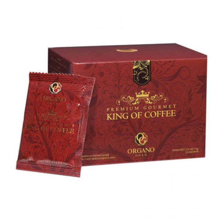 Organo Gold King of Coffee Premium Instant Coffee with Ganoderma