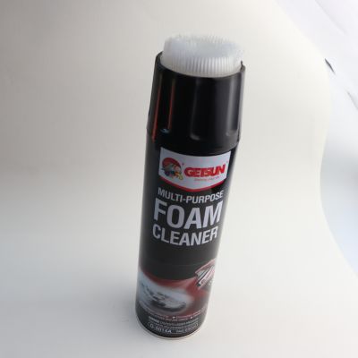 Getsun Foam Cleaner โฟมทำความสะอาด ขจัดสิ่งสกปรก สเปรย์ ขัดเบาะ สเปรย์โฟมทำความสะอาดอเนกประสงค์ พรม ผ้า กำมะหยี่ ไวนิล หนัง 650 ml [กระป๋องดำ)G-5014A