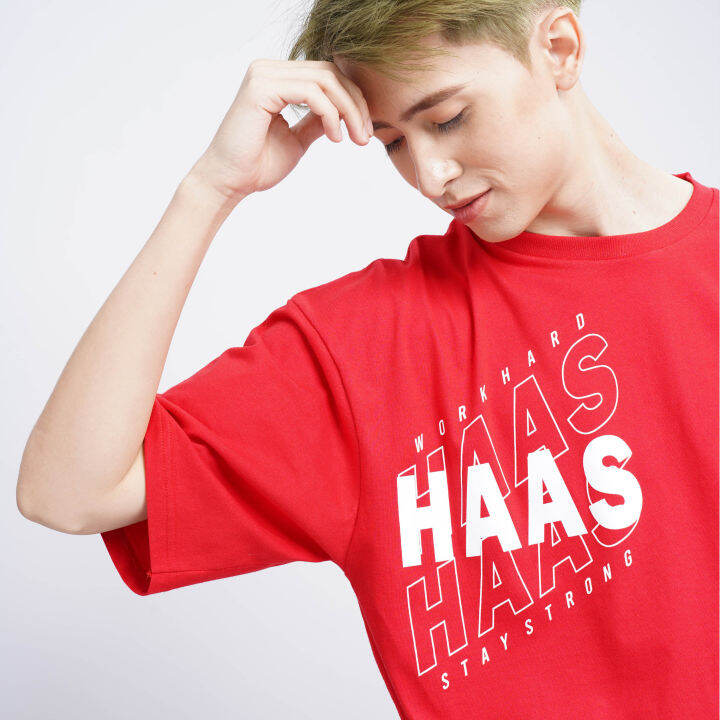 haas-เสื้อยืด-oversize-unisex-ผู้ชาย-ผู้หญิง-ลายสรีน-haas-original-shsk2654