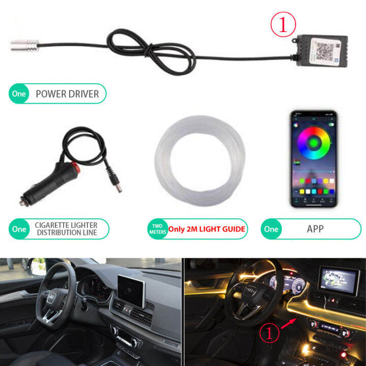 nlpearl-led-car-interior-decorative-light-strip-rgb-flexible-el-wire-by-app-control-automobile-atmosphere-lamp-neon-light-strip