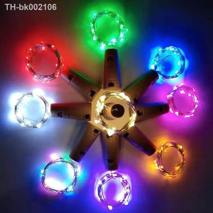 10pcs-wine-bottle-cork-led-string-lights-holiday-fairy-lights-garland-christmas-tree-wedding-party-decor-1m-2m-3m-battery-case