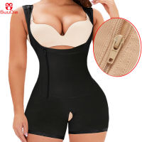 GUUDIA ตะขอซิปด้านข้าง Colombianas Fajas หลังการผ่าตัด Full Body Arm Shaper บอดี้สูท Slimming Shapewear Tummy Control Bodysuit-Sediue