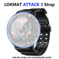 ~ Lokmat ATTACK สายนาฬิกาข้อมืออัจฉริยะ สีดํา สีฟ้า สีเขียว ATTACK2 ATTACK3