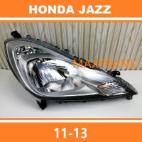 FOR HONDA JAZZ GE TFO HYBRID 11-13 HEADLAMP/HEADLIGHT/LENS HEAD LAMP/FRONT LIGHT COVER ไฟหน้า​ /เลนส์ไฟหน้า/ไฟหน้าสําหรับ/ไฟท้าย ฝาครอบไฟหน้า / ฝาครอบไฟหน้าตรงรุ่น สำหรับ