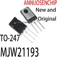 จัดส่งฟรี 10 คู่ใหม่และเป็นต้นฉบับ MJW21193G TO-247 15A 250V 200W NPN PNP Silicon Power Transistor MJW21193 MJW21194