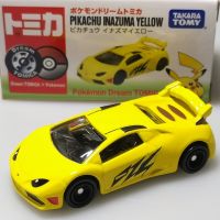 รถโมเดลขนาด6ซม. สำหรับเด็ก Pikachu รถโลหะผสมลูกมอนสเตอร์ Takara Tomic Dream Tomica R10