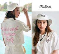 MalbonGolf เสื้อยืดกีฬาแขนสั้นของผู้หญิงและผู้ชาย,เสื้อยืดปักลายกางเกงเล่นกอล์ฟแบบอเมริกันระบายอากาศได้ใส่สบาย