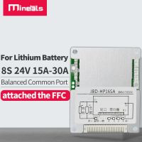 8s lifepo4 BMS PCM 32650 PCM battery protection board BMS 15a 20a 25a 30a 24V LiFePO4 Battery Pack BMS PCB Board with Balance