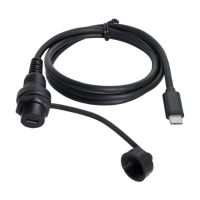 Waterproof USB 3.1 Type-C USB C Male to Female Extension Cable for Flush Car Mount Dashboard Panel