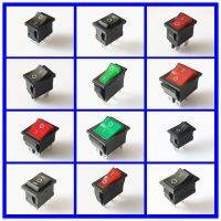 SPST KCD 3PIN 6PIN On/Off Square Rocker Switch DC AC 16A/250V Car Dash Dashboard Plastic Switch Dropshipping Free Shipping Electrical Circuitry  Parts