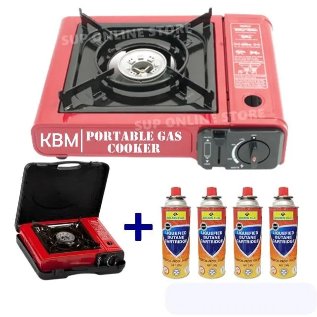 New Portable Steamboat Gas Stove For Outdoor Camping Picnic / Alat