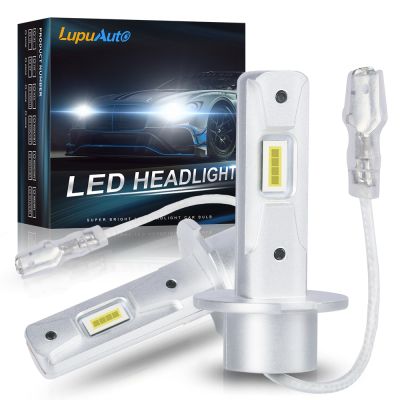 2Pcs 60W 12000Lm LED H3 H1 LED Headlights Canbus Bulb 6000K 3000K Super Bright Csp Chips for Auto Driving Fog Lights Bulbs  LEDs  HIDs