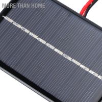 BMore Than Home โมดูลแผงพลังงานแสงอาทิตย์ 0.6W 6V แบบพกพา Diy สําหรับไฟของเล่น แบตเตอรี่ 3.7V