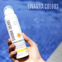 ? Sivanna Colors Cactus Carefree Protection Spray SPF20 HF159 สเปรย์กันแดด ป้องกันแสงแดด ซีวันนา [ร้านค้าแนะนำ ของแท้100%]