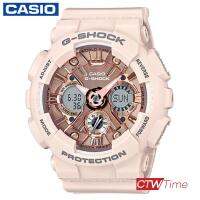 ส่งฟรี !! CASIO G-Shock Mini นาฬิกาข้อมือ สายเรซิน รุ่น GMA-S120MF-4ADR  สีนู้ด