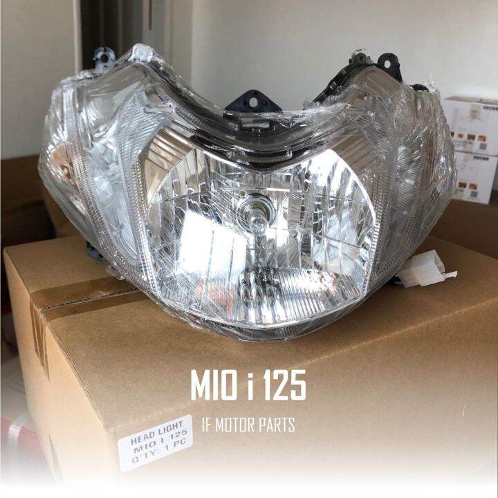 [Headlight] Yamaha MIO i 125/ M3 Headlight Assembly w/ Bulbs by IF