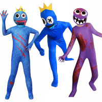 2022 New Halloween Costumes Anime Rainbow friend Game Cosplay Clothing Boys Bodysuit Cartoon Kids Carnival Birthday TT