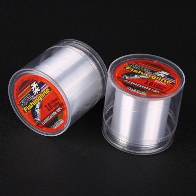 ▤ Fishing Line 100/150/200/300/500M Super Strong 100 transparent Nylon Not Fluorocarbon Fishing Tackle Non-Linen Multifilament