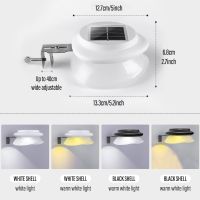 LED Solar Light Waterproof Outdoor Garden Decoration Wall Light Gutter Light Suitable For Fence Garden Landscape Wall Walkway