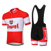 Duvel Cycling jersey set Bicycle clothing man Beer suit triathlon bike Bib shorts Buff short sleeve Equipment Mtb Shirt