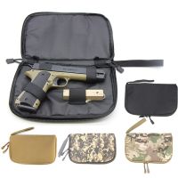 กระเป๋าถือวางลูกปืนยุทธวิธีซองกระสุนเคสป้องกันอ่อนนุ่มอุปกรณ์การล่าสัตว์ทหารซองปืน