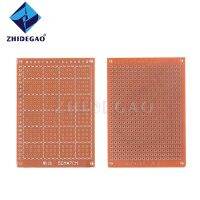 【YF】❦▪⊙  ZHIDEGAO 10pcs 5x7cm 5cm 7cm Prototype Paper PCB Board yellow