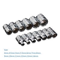 13Pcs Spanner Socket Adapter Sets Combination Drive Nut For Auto Car Repair Hand Tools Wrenches