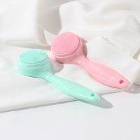 ∋ Web celebrity cracked artifact silicone long-handled brush bath brush brush brush back manually clean face wash a face to brush back