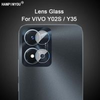 For VIVO Y02S / Y35 2022 Clear Ultra Slim Back Rear Camera Lens Cover Protector Soft Tempered Glass Guard Protective Film