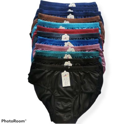 🤩Hot Sale! [ยกแพ็ค​ 12​ ตัว]​ กางเกงในคนแก่ กางเกงในผู้สูงอายุ กางเกงในผ้ามัน กางเกงในผ้าไนล่อน กางเกงในผ้าลื่น ผู้หญิง ยี่ห้อ JC สุดฮอต!