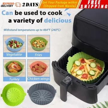 Up To 67% Off on Silicone Air Fryer Tray Baske