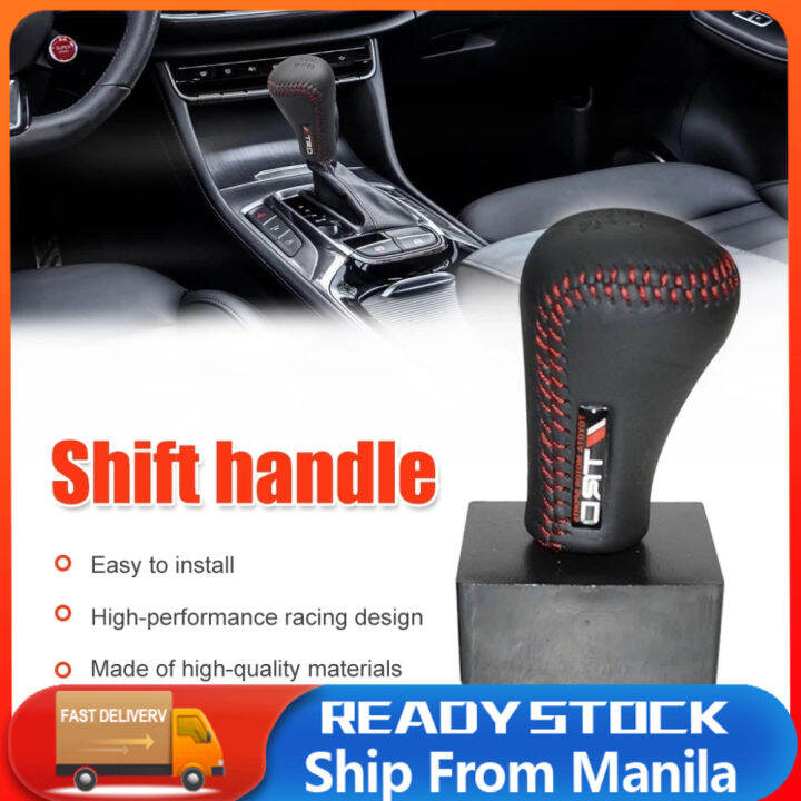 Universal Shift Knob Leather Car Gear Shift Lever Knob Stick For Toyota
