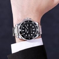 The new double-sided hollow-out automatic mechanical watches mens fashion business waterproof water ghost calendar watch male students --nb230710❃