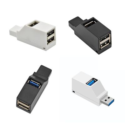 ”【；【-= Universal Mini 3 Ports USB 2 0 3 0 Hub Laptop PC High Data Transmission Speed USB Splitter Adapter