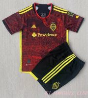 ชุดเสื้อยืด Jersey Bola Home 23/24ฟุตบอลคุณภาพไทยสำหรับเด็กและผู้ใหญ่