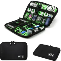 【YY】Cable Organizer Storage Bags System Kit Case USB Data Cable Earphone Wire Pen Digital Gadget Devices Travel Bags