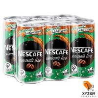 เนสกาแฟ กาแฟกระป๋องสำเร็จรูป เอสเปรสโซ โรสต์ 180 มล. แพ็ค 6 [Nescafe, canned coffee, ready -made espresso, 180 ml. Pack 6]