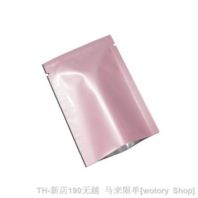 【CW】ﺴ❐  Pink Top Sealable Aluminum Sample Pouches Foil Packing