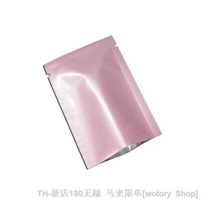 【CW】ﺴ❐  Pink Top Sealable Aluminum Sample Pouches Foil Packing