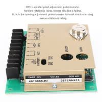 Governor Speed Control Generator Parts Board 4913988 Controller Generator Set Accessories DC24V