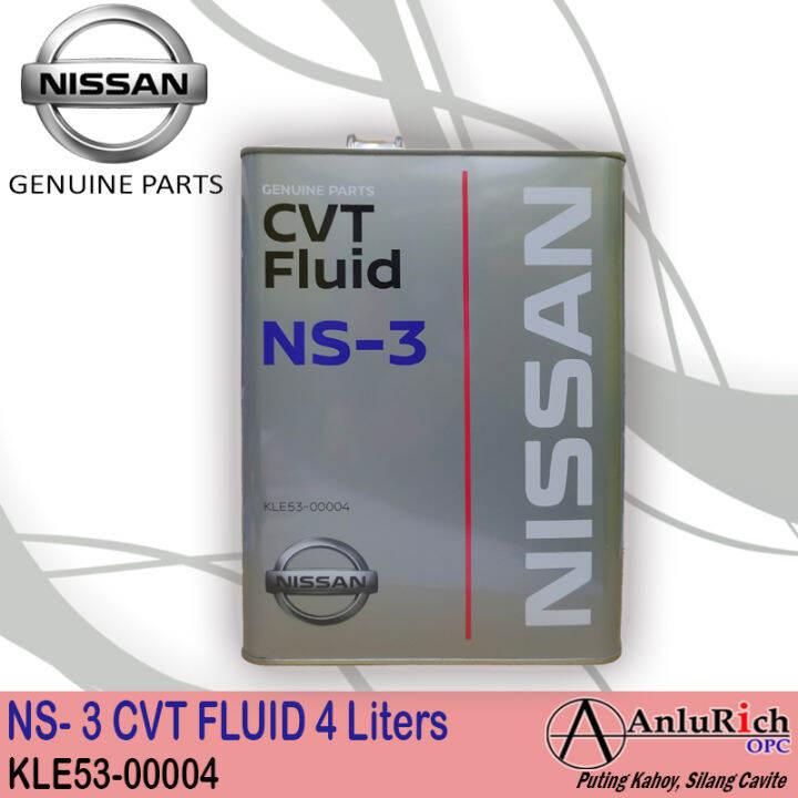 GENUINE NISSAN CVT FLUID NS-3 4 LITERS KLE53-00004 | Lazada PH