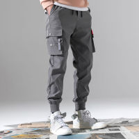 ฤดูใบไม้ผลิฤดูร้อนผู้ชาย Cargo Joggers Techwear Sweatpants Streetwear กางเกงสำหรับผู้ชายวิ่งจ๊อกกิ้ง Oversize กางเกงกีฬาเสื้อผ้าบาง...