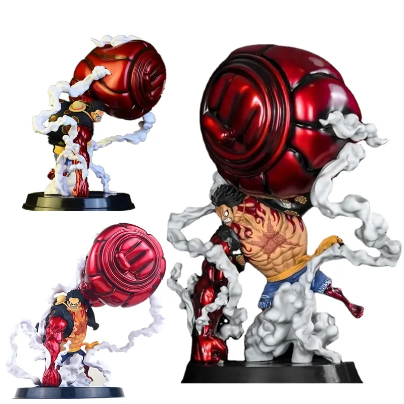 Anime One Piece Figurine Luffy Gear 4 Great Ape King 22CM Action Figure  AL1609 - One Piece Figure