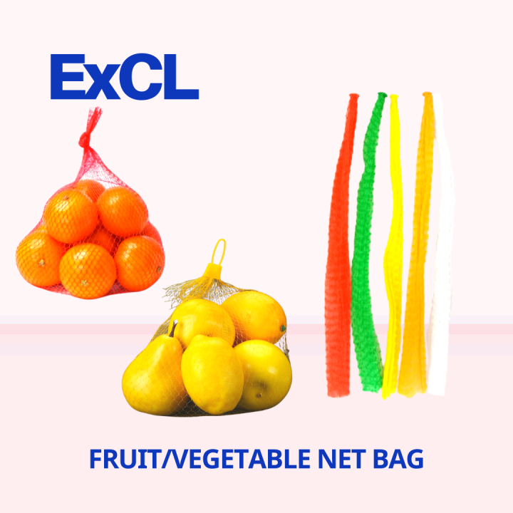 ExCL Fruit/Vegetable Net Bag (1 Pack x 100pcs) Lazada PH